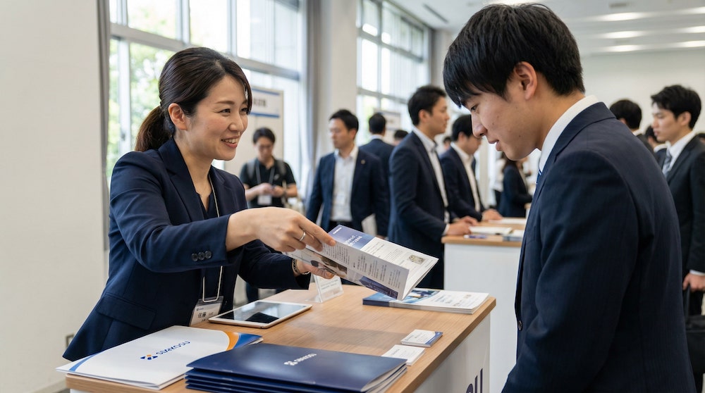 採用イベント・合同説明会で成果を出すためのブース作りと声かけのコツ