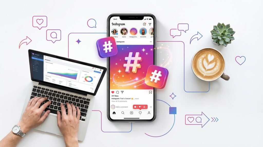 Instagram運用の成功術！ハッシュタグ戦略でエンゲージメント向上